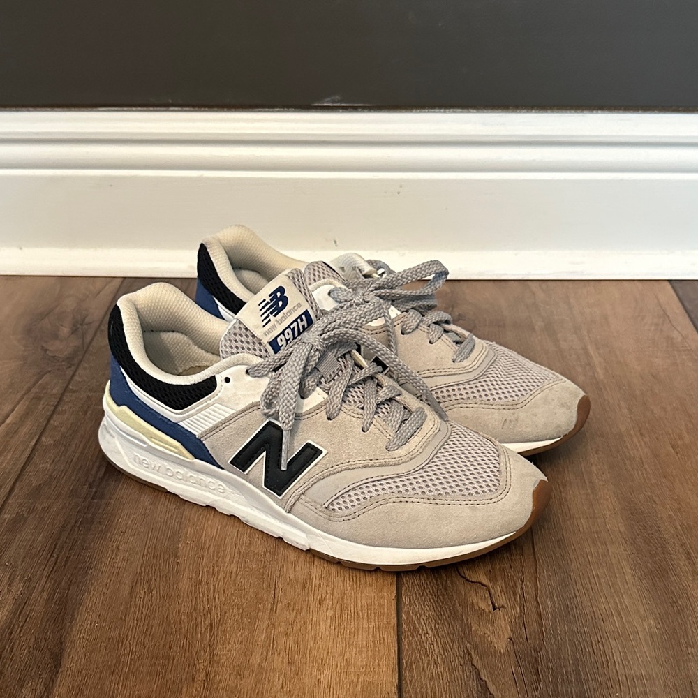 New Balance Men's 997H V1 Sneaker, Rain Cloud/Atlantic Blue, 6.5
